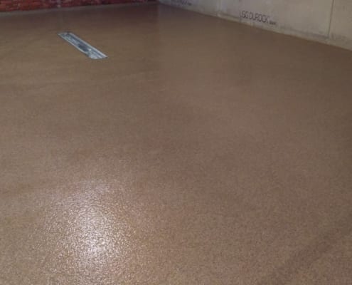 Urethane and Epoxy brewery flooring install in Eugene by Cascade Floors