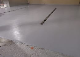 Washington Urethane base with Epoxy flooring installation by Cascade Floors