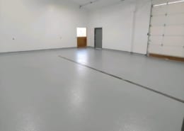 Epoxy flooring installation for CBD production facility in Oregon