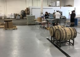 Portland Brewery flooring installation with epoxy and urethane