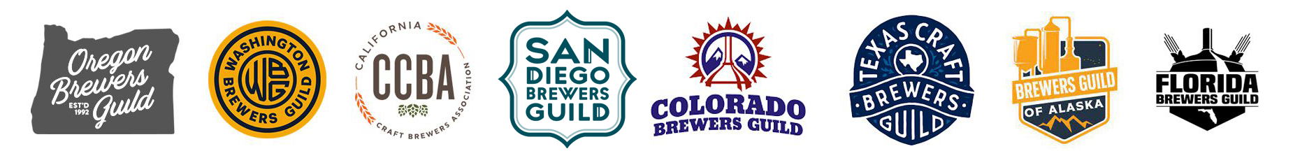 Brewers Guild logo badges