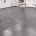 Finished epoxy urethane commercial flooring with slope in Oakland California