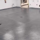 Finished epoxy urethane commercial flooring with slope in Oakland California