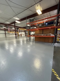 Drone Aircraft Manufacturing Facility Industrial Flooring Install in Washington State