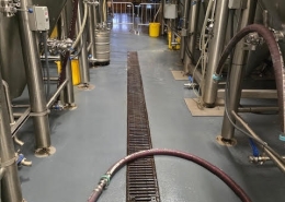 Brewery Epoxy flooring installation in Corvallis Oregon