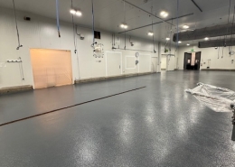 Epoxy flooring installation in Oregon Pie Plant