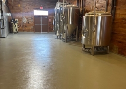 Brewery flooring installation Salado TX