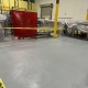 Epoxy flooring installation in Bend Oregon Humm Kombucha