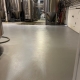 Epoxy flooring installation in Fort Collins Colorado Brewery