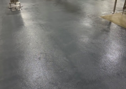 Epoxy flooring installation in Texas