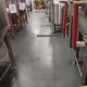 Epoxy flooring installation in Waxahachie Texas Brewery