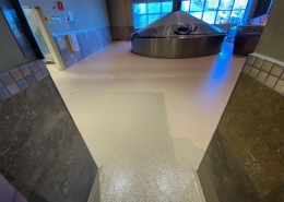 After Epoxy flooring installation in Bend Oregon Brewery