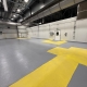 Epoxy flooring installation in Washington
