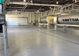 Epoxy flooring installation in Oregon